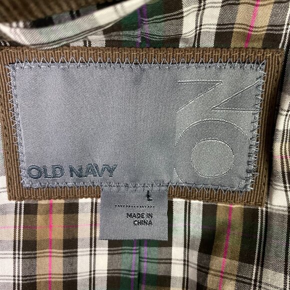 NWOT Old Navy Corduroy Blazer Sport Coat Men's Large Brown 42R - Picture 5 of 14